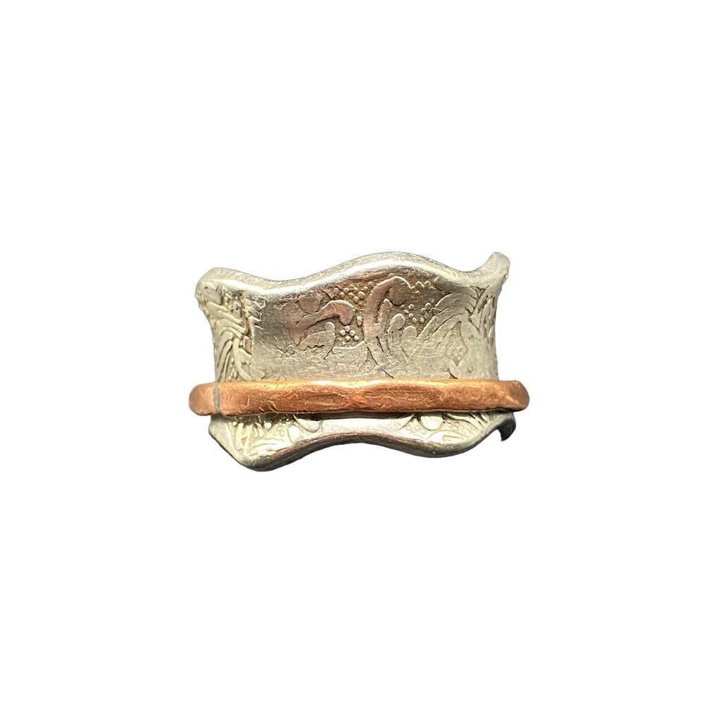 925 Sterling silver spinner ring